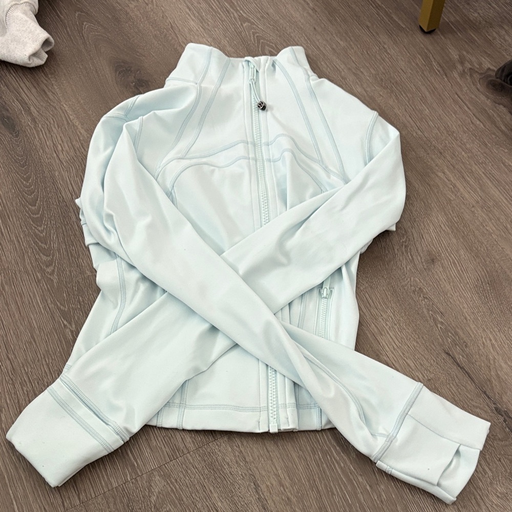 Women's Light Blue Jacket define jacket lululemon